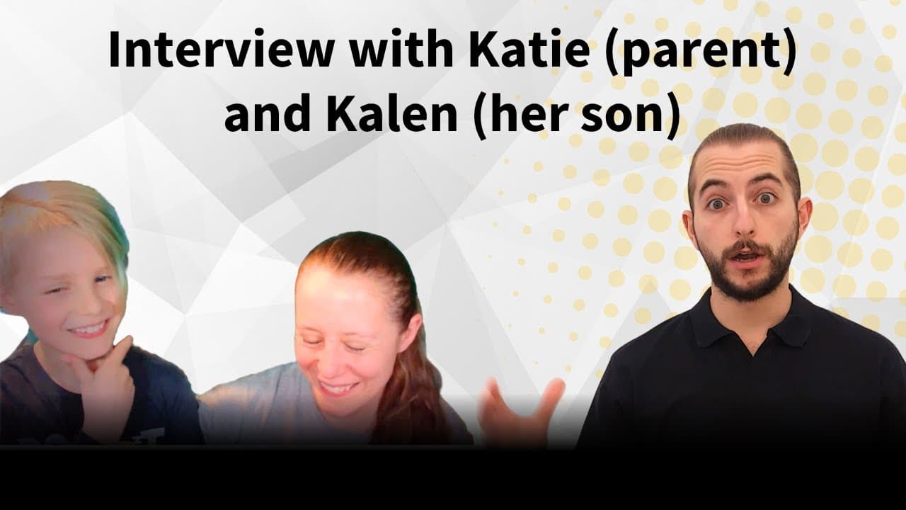 Kids Coding Tutor Parent Testimonial